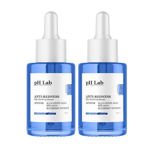 Anti Redness Serum, Reduces Capillary Cracks Appearance, Evens Skin Tone, Skin Soothing and Redness Reform Serum, 1.01 Fl Oz (Pack of 2)