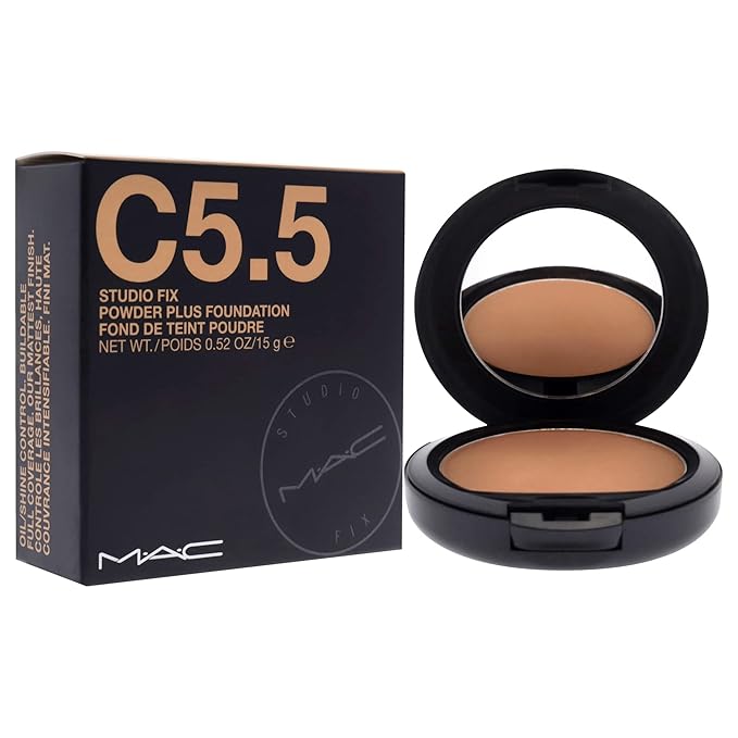 AcM MAC Studio Fix Powder Plus Foundation C5.5,0.52 Ounce (Pack of 1),RW-US-MAC-181