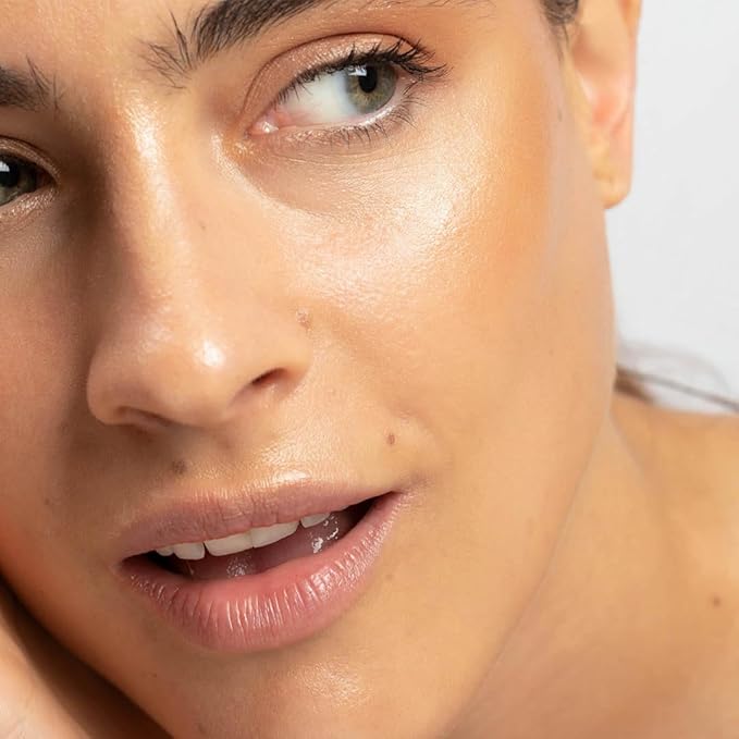 Ere Perez - Natural Rice Powder Bronzer + Contour | Oil Absorbing, Velvet Shimmer Finish, Medium Coverage | Sunflower + Chamomile Oil, Vitamin E | Vegan, Cruelty-Free, Clean Beauty (Tulum)