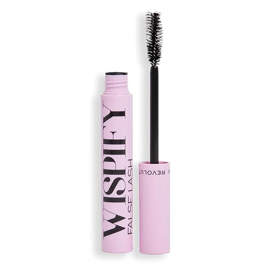 Makeup Revolution, Wispify False Lash Mascara, Nourishing Formula, Ultra Black, 0.29 fl. oz.