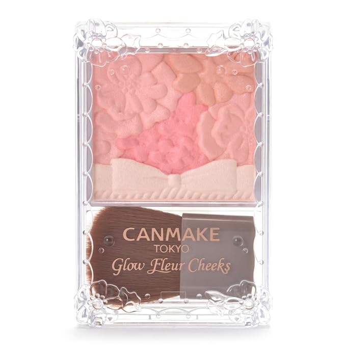 CANMAKE Glow Fleur Cheeks [01] Peach Fleur