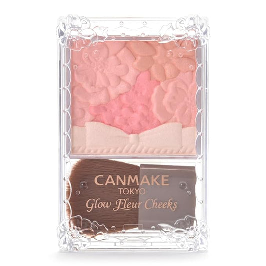 CANMAKE Glow Fleur Cheeks [01] Peach Fleur