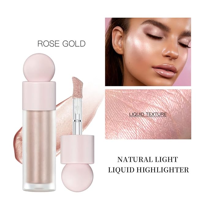 Liquid Blush, Matte Liquid Cream Makeup Dual Use for Cheeks and Lips, Long-Lasting, Smudge Proof, Moisturizing Face Blush Stick for Cheek, Pink Lip gloss for Girl