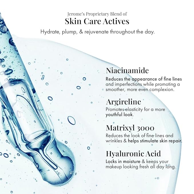 MagicMinerals AirBrush Foundation by Jerome Alexander, Mini Travel Size 1FL Oz, Easy Application Spray Makeup with Anti-Aging Ingredients for Smooth, Radiant Skin - Bright Light