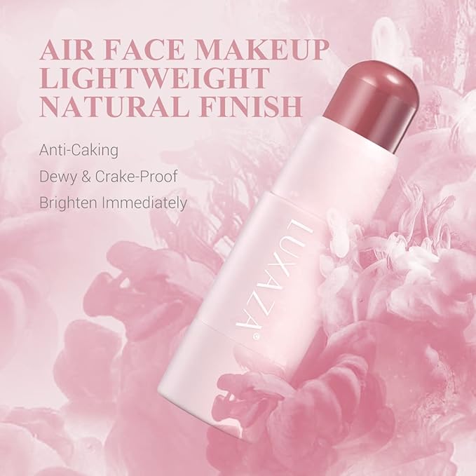 3PCS Cream Blush Highlighter Bronzer Contour Stick, Face Make up Kit Sticks for Girls and Women #HCB2 Medium to Dark