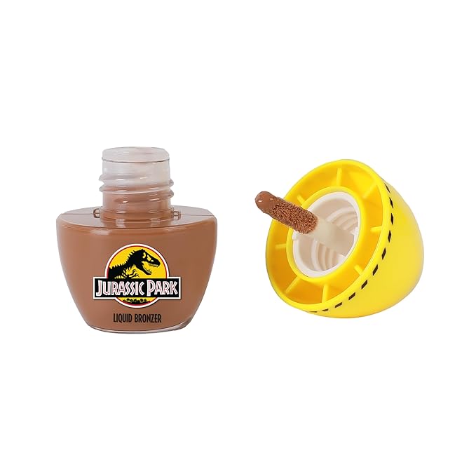 Profusion Cosmetics Jurassic Park Radiant Liquid Bronzer, Natural Glow Enhancer, Highly Pigmented Formula Vitamin-Infused Glow for Natural Radiance Face Makeup, Sheer to Medium Coverage (DIG SITE #2)