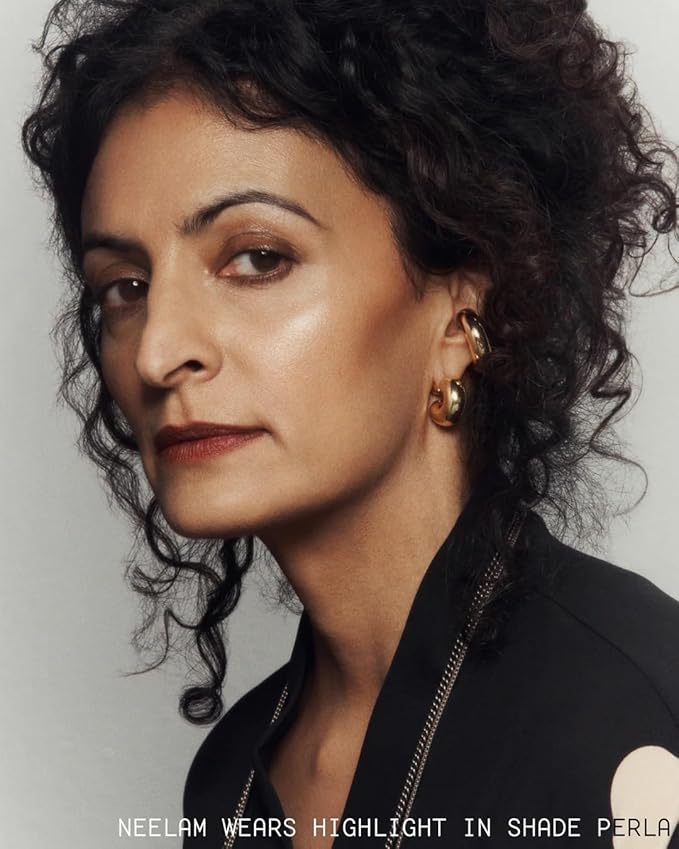 19/99 Cream Highlight Stick All-Over Face Highlight | Cruelty-Free, Vegan, Responsible Beauty (Perla)