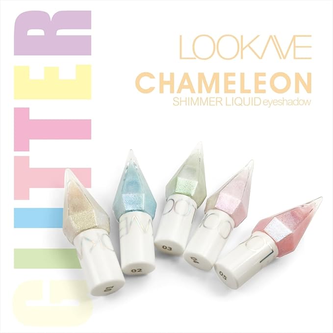 5 Pcs Glitter Eyeliner Liquid Eyeshadow Diamond Colorful Set with Shimmer and Waterproof for Gift Eye Glitter Makeup（Colourful）