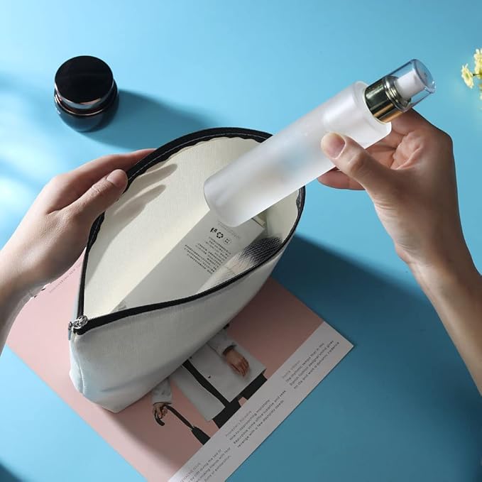 Azteoiz Inspirational Gifts for Women Makeup Zipper Pouch Bag for Women Girls You Are Braver Stronger Smarter Than You Think Inspired Gift for Her Fairy-Tale Fans Friend Sister