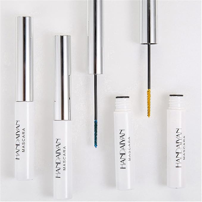 BONNIE CHOICE 9 Colors Colored Mascara Set for Eyelashes, Red Pink Purple Blue White Black Rainbow Colorful Mascara Waterproof Charming Long Lasting Voluminous Eye Makeup Mother's Day Gifts for Women