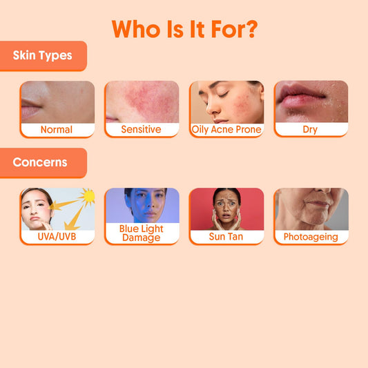 Aravi Organic Oil-Free Fluid Sunscreen Serum SPF 50 PA ++++ with Hyaluronic Acid, Vitamin C, Niacinamide & Ceramides | Lightweight, Non-Greasy, Chemical-Free | Protects from Sunburn & Tanning | 50ml