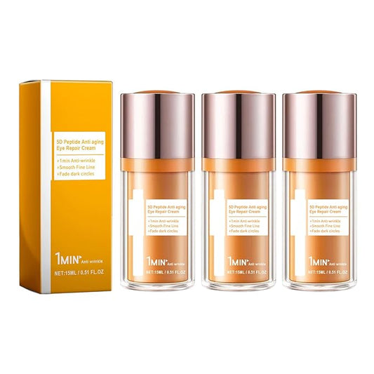5D Peptide Anti-Wrinkle Eye Cream, Anti-Wrinkle Firming Eye Cream, 5D Peptide Anti Aging Eye Cream, Peptide Lifting Eye Gel, For Dark Circles and Puffiness (3pcs)