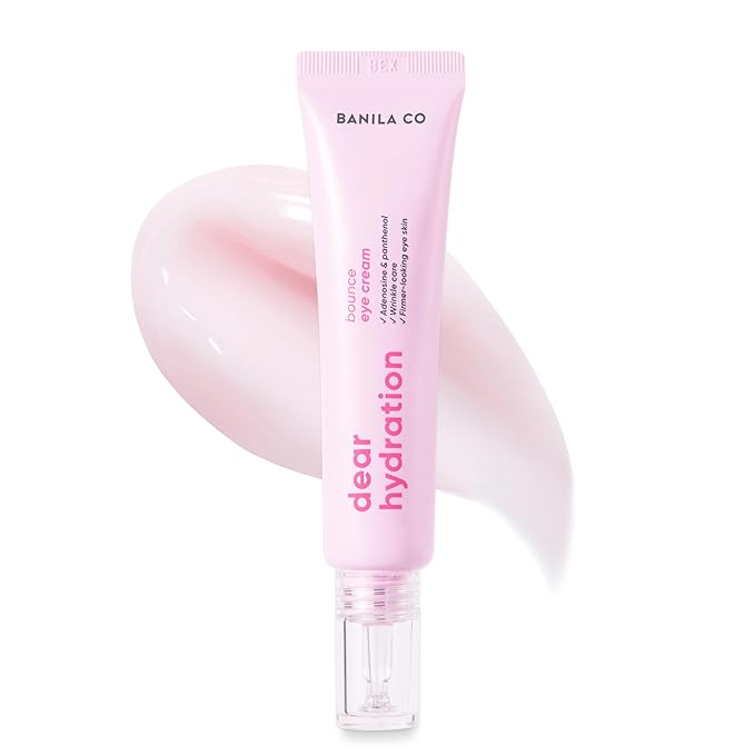 BANILA CO Dear Hydration Bounce Eye Cream | Hydrating & Nourishing Eye Serum for Undereyes | Reduce Dark Circles and Puffiness with Panthenol (20ml / 0.67 fl oz)