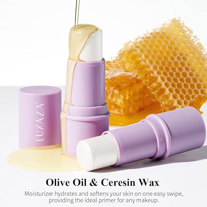 2Pcs Makeup Stick With Highlighter & Bronzer Moisturizer Illuminator For Face Brightens Hydrates And Contouring Pen Moisture Eyes Lips Cheeks #T Dark