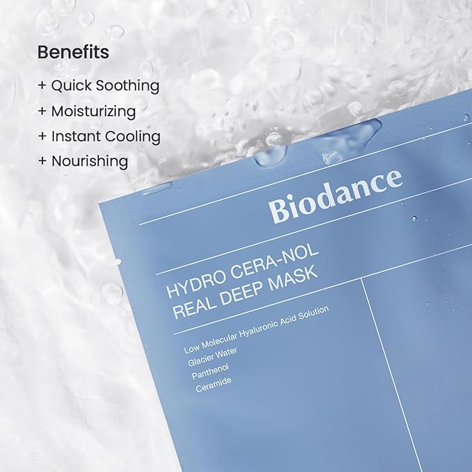 BIODANCE Multi-Care Experience Kit: Caviar PDRN, Bio Collagen & Ceramide Panthenol & Sea Kelp Mask Dicovery Bundle — All-in-one Korean Skincare Set, Stocking stuffers for teen girls