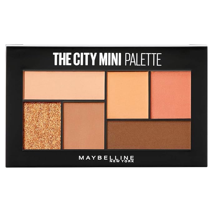 Maybelline New York The City Mini Eyeshadow Palette Makeup, Cocoa City, 0.14 Ounce