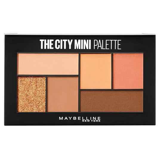 Maybelline New York The City Mini Eyeshadow Palette Makeup, Cocoa City, 0.14 Ounce