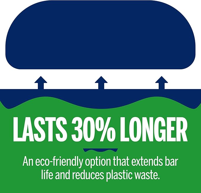 Bar Soap Gripper No Goo or Mess Soap Holder for Bath and Showers - Made from Post-Consumer Plastic, Handy, 2-Pack, Clear