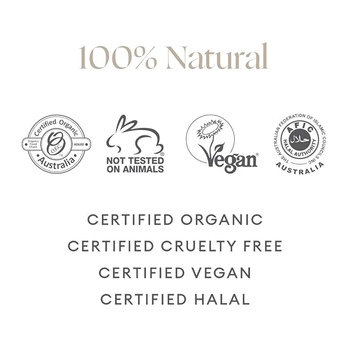 INIKA Organic Toffee Liquid Foundation, 1.01 OZ