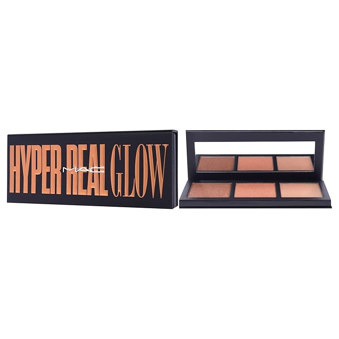 MAC Hyper Glow Palette - Shimmy Peach Makeup Women 0.15 oz