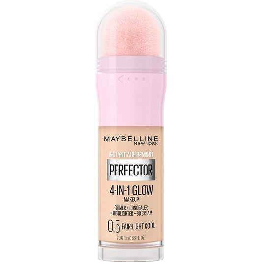 Maybelline New York Instant Age Rewind Instant Perfector 4-In-1 Glow Makeup, Fair/Light Cool