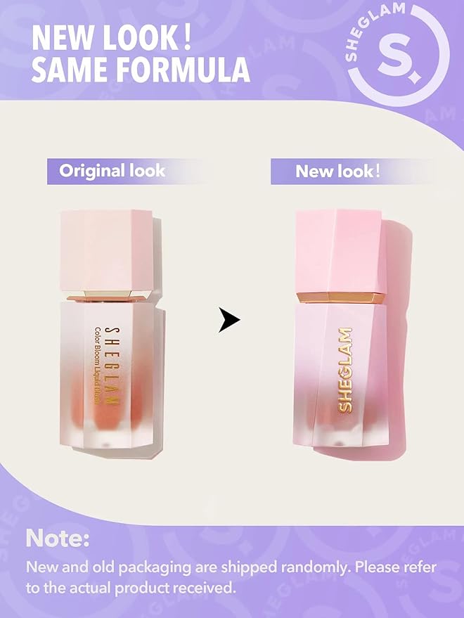 SHEGLAM Color Bloom Liquid Blush Makeup for Cheeks Matte Finish - Love Cake