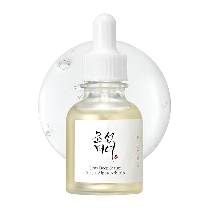 Beauty of Joseon Glow Deep Serum Rice Alpha-Arbutin for Uneven Dull Skin Tone, Daily Korean Skin Care for Men and Women 30ml, 1 fl.oz