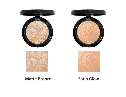 Baked Finishing Powder Featherlight Sheer Bronzer (Satin Glow)