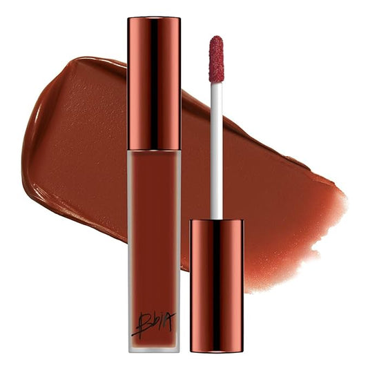BBIA Last Velvet Lip Tint - Soft & Creamy Matte Finish Lip Stain, Blur Effect with Velvety Texture, Long-Lasting, High Pigment, Lightweight, Non-Drying, Korean Lip Makeup (25 FINAL NOTE)