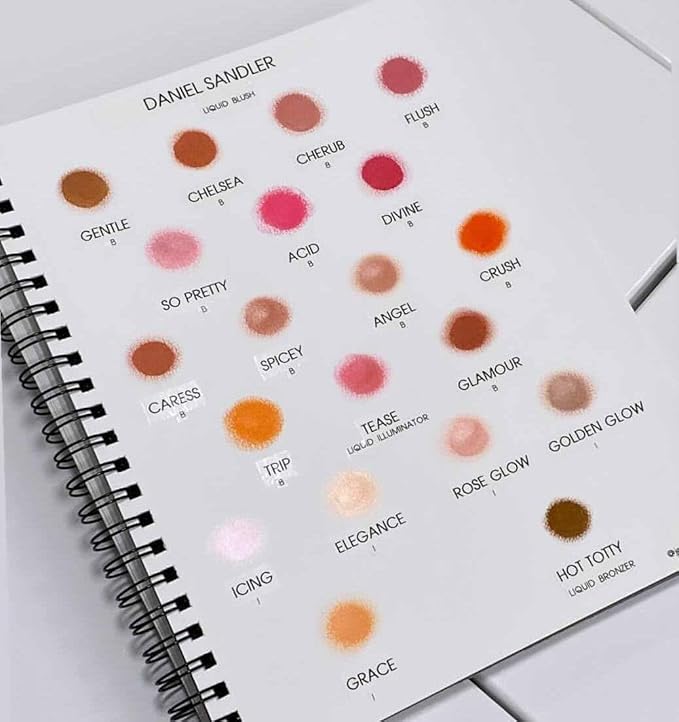 WATERCOLOUR LIQUID BRONZER 'HOT TOTTY' 15ml – Liquid Shimmer Makeup, Highlighter – Oil-Free, Lightweight, Buildable & Long-Lasting for Cheeks, Lips