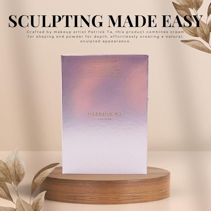 Patrick Ta Creme Contour and Powder Bronzer Duo-She's Sculpted,0.56 Ounce