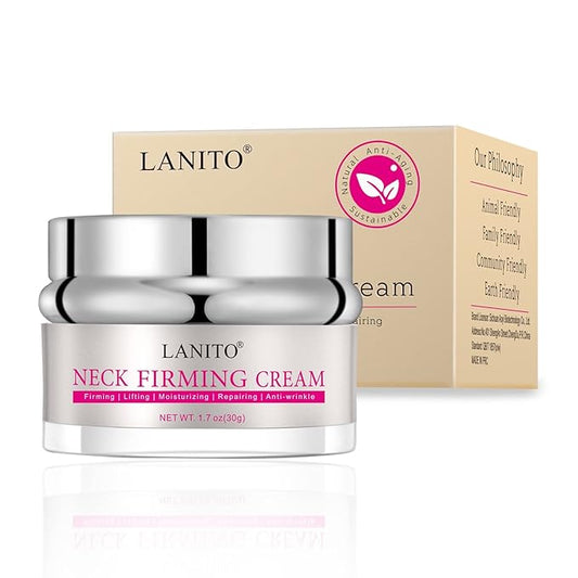 Newly Upgraded Neck Firming Cream with Wrinkle-Smoothing, Anti Aging Skin Tightening Cream for Woman’s Neck Wrinkles Treatment