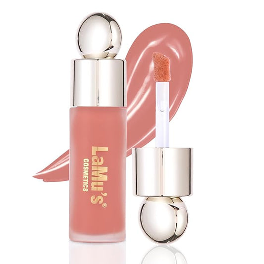 LaMu'S COSMETICS Soft Pinch Weightless Liquid Blush, Long-Lasting Beauty Natural Waterproof Face Liquid Blush For All-Day Wear (Worth-Rose, 0.25fl.oz/7.5ml)