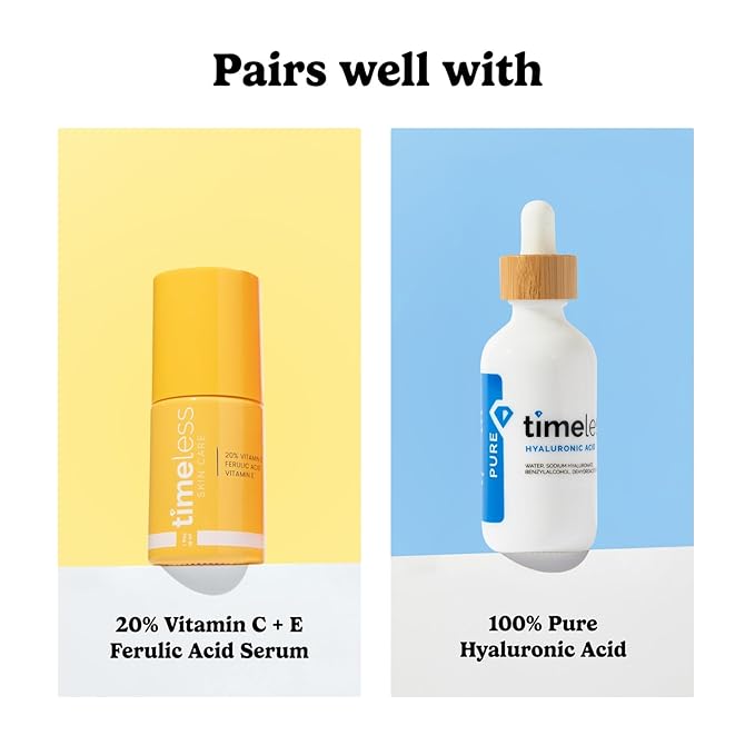 Timeless Skin Care Matrixyl Synthe’6 Serum - Face Serum for Skin Care - with Hyaluronic Acid for Hydration - Pouches