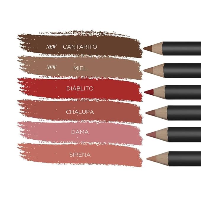 Araceli Beauty Lip Liner Pencil – Highly Pigmented Lip Liner for Precise Definition & Full Coverage – Smooth, Creamy Formula for All-Day Wear (Dama)