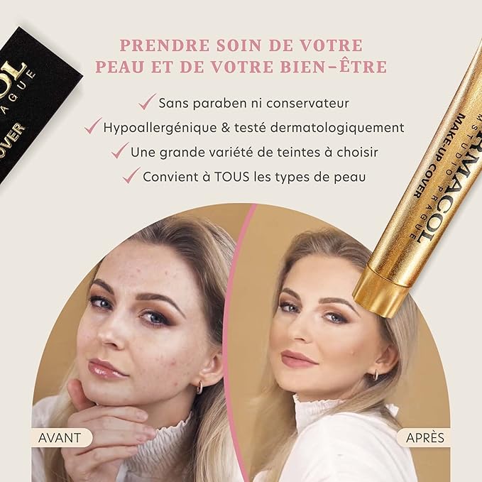 Dermacol Make-up Cover - Water-Proof Hypoallergenic for all Skin Types, nr 223