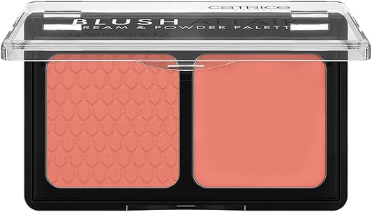 Catrice | Blush Affair Cream & Powder Palette | Highly Pigmented Radiant Cream & Soft Matte Powder | Vegan & Cruelty Free (040 Peach Passion)