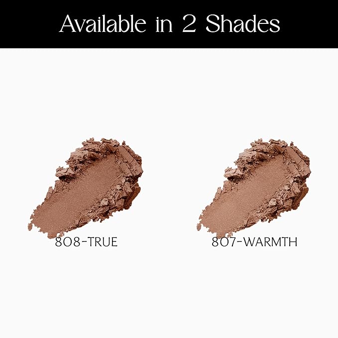 Sorme Cosmetics Baked Bronzer in Warmth (0.2oz)| With Skin-Revitalizing Vitamin E and Botanical Extracts | Versatile Wet/Dry Powder Bronzer with Shimmer Finish | For Dewy and Sun-Kissed Skin