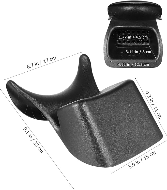 DOITOOL Shampoo Bowl Head Rest Salon Sink Neck Cushion Soft Silicon Shampoo Bowl Neck Rest Pillows Hair Washing Sink Support for Salon Accessories Hair Spa Washing Basin