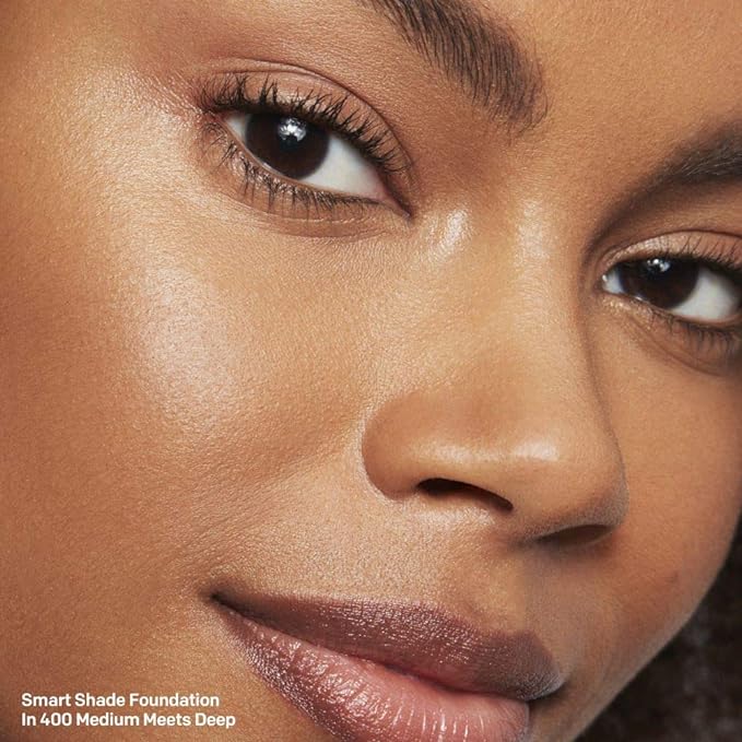 Almay Skintone Matching Foundation, Smart Shade Face Makeup, Hypoallergenic, Oil Free-Fragrance Free, Dermatologist Tested with SPF 15, Light, Medium Mine, 1 Oz