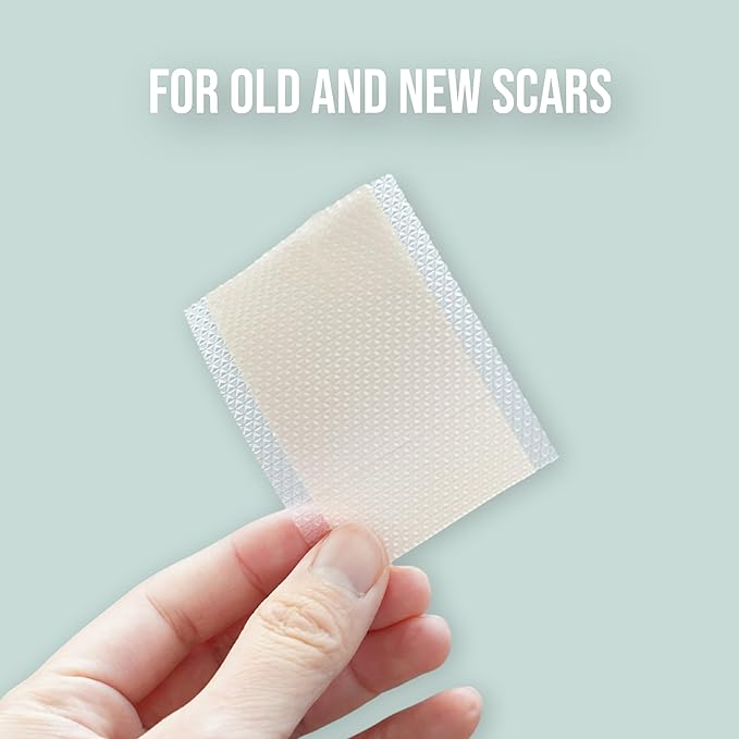 Quitch Silicone Scar Sheets for Surgical Scars, Silicone Scar Tape, C Section Recovery Must Haves, Tummy Tuck Recovery Must Haves, Postpartum Essentials Scar Treatment (Nude) 4x150cm