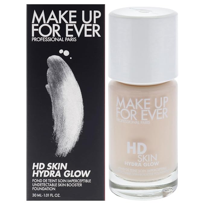 HD Skin Hydra Glow - 1N00 Alabaster by Make Up For Ever for Women - 1 oz Foundation