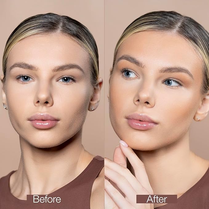 Palladio Cream Bronzer for Face & Skin, Creates a Sun Kissed Glow, Infused with Aloe & Cocoa Butter, Buildable Coverage, Vegan Formula, Cruelty Free, Suitable for All Skin Types, (Caramel Latte)
