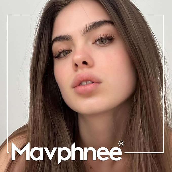 Brown Lash Clusters Wispy Eyelash Extensions Natural Look Individuals Lashes C-Curly DIY Cluster Eyelashes 252 Pcs Left & Right Paired Dark Brown Cluster Lashes by Mavphnee