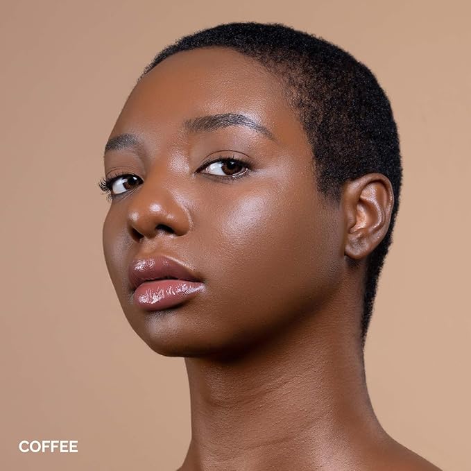 OFIR Skin Satin Medium Coverage Foundation | Lightweight Foundation Makeup with Vegan Formula | Blue Light Protection & Non-Creasing for Long-Lasting Wear | 1 FL OZ (Coffee - Deep Warm)