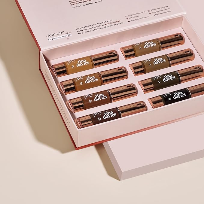 Tina Davies FADE Eyebrow Pigment Collection