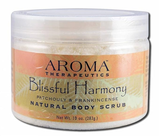 Abra Therapeutics Blissful Harmony Natural Body Scrub Patchouly and Frankincense - 10 oz