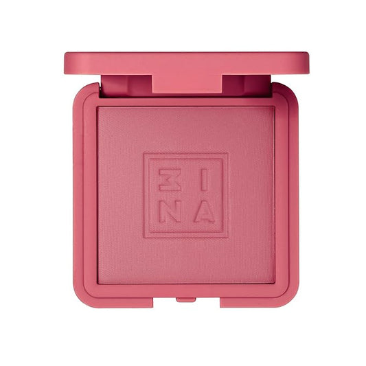 3INA The Blush 362 - Natural, Light Mineral Powder Blush For Sensitive Skin - Blendable, Buildable Rouge To Give Skin A Pigmented, Dewy Glow - Vegan, Cruelty Free, Eco Friendly Blush Makeup - 0.26 Oz