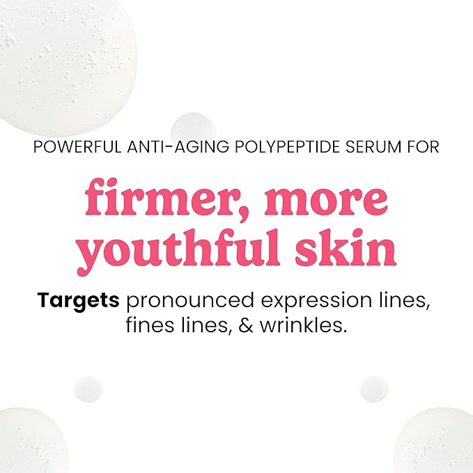 Timeless Skin Care Matrixyl Synthe’6 Serum - Face Serum for Skin Care - with Hyaluronic Acid for Hydration - 1 oz