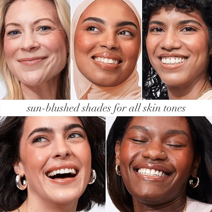 MAEPEOR Cream Face Blush 8 Color Lightweight Smooth Natural Look Matte Face Blush Long-Lasting Buildable Blusher for Cheeks (102 Peach)